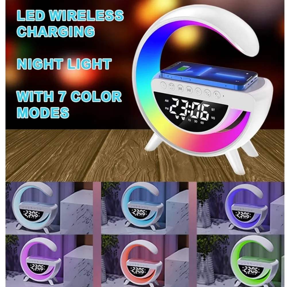Multifunctional Bluetooth Speaker & Alarm Clock
